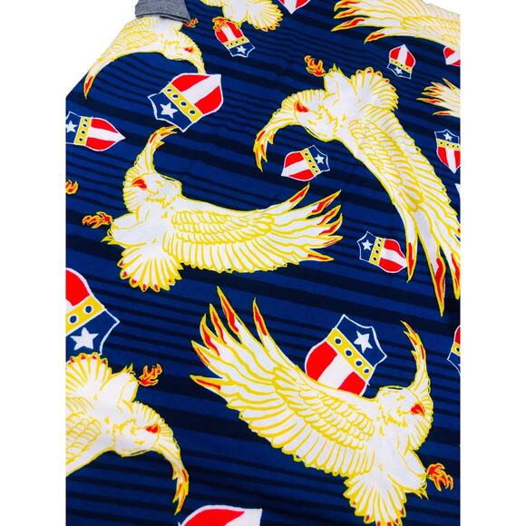 Lot of 2 Womens T-Shirts NWT Patriotic Red White Blue Flag Eagle Americana USA - Picture 9 of 13